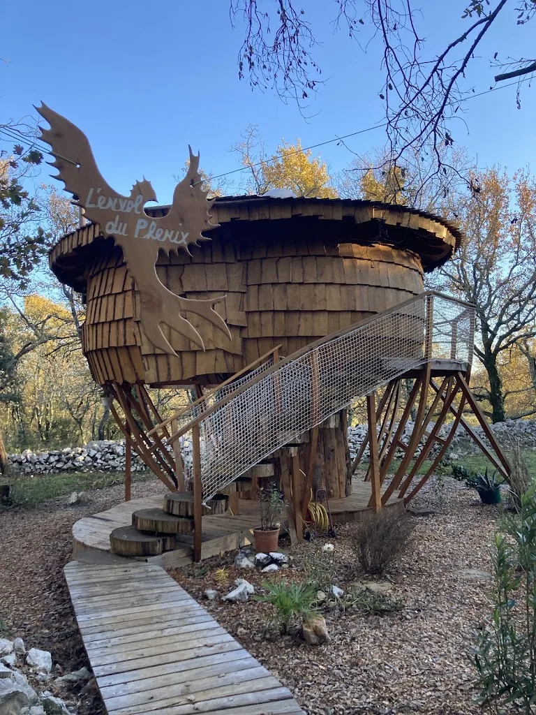 Souleyourt cabanes sous les arbres, hébergement insolite cevennes - photo 2