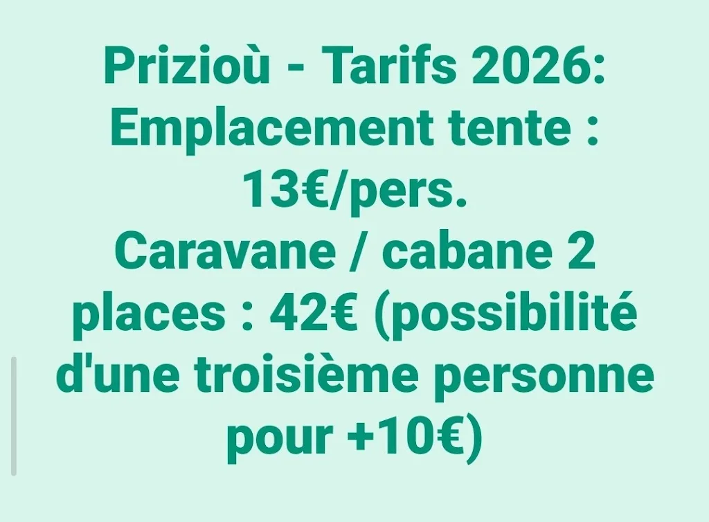 Camping chez l'habitant: Bod e ti Faned, jardin d'hôtes à Tréguier: Homecamper, accueil randonneurs, GR 34, à pied, à vélo. - photo 1