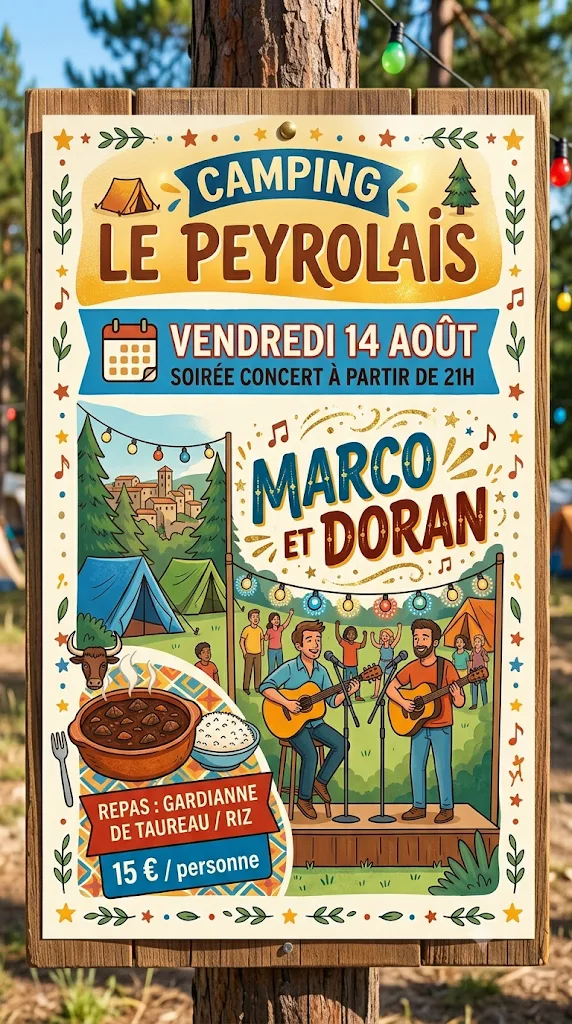Camping Le Peyrolais 3 étoiles, bord rivière Ardèche - photo 2